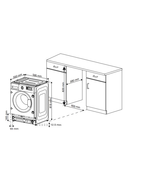 Skalbyklė BEKO B3WBT691415W
