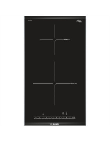 Bosch | Hob | PIB375FB1E | Induction | Number of burners/cooking zones 2 | Touch | Timer | Black