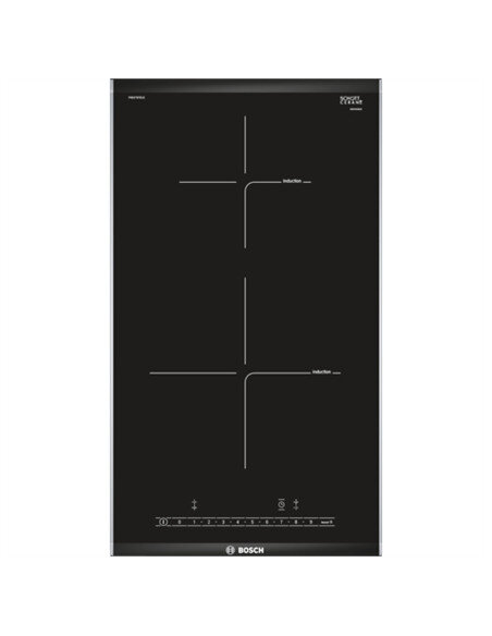 Bosch | Hob | PIB375FB1E | Induction | Number of burners/cooking zones 2 | Touch | Timer | Black