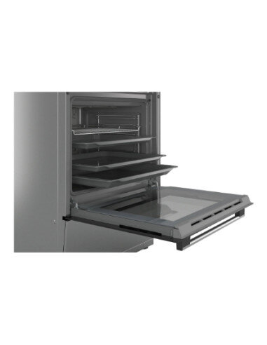 Bosch | Cooker | HKR39A250U | Hob type Vitroceramic | Oven type Electric | Stainless steel | Width 60 cm | Electronic ignition |