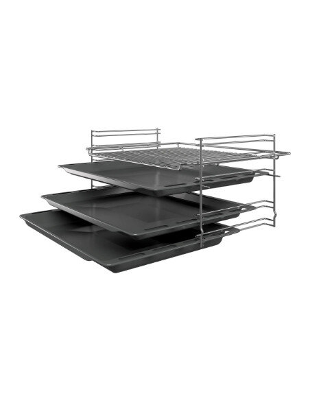 Bosch | Cooker | HKR39A250U | Hob type Vitroceramic | Oven type Electric | Stainless steel | Width 60 cm | Electronic ignition |