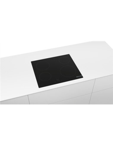 Bosch | Hob | PKE611BA2E Series 4 | Vitroceramic | Number of burners/cooking zones 4 | Touch | Black