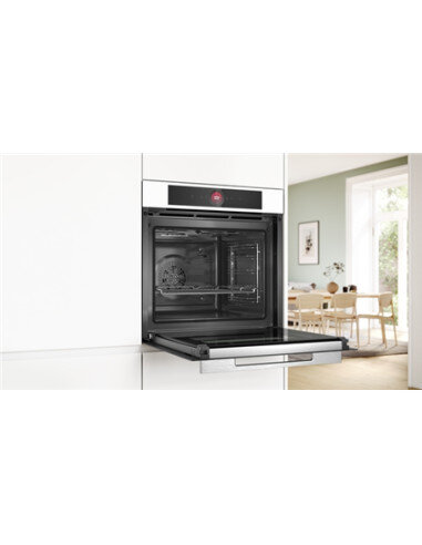 Bosch | Oven | HBG7721W1S | 71 L | Electric | Pyrolysis | Touch control | Height 59.5 cm | Width 59.4 cm | White
