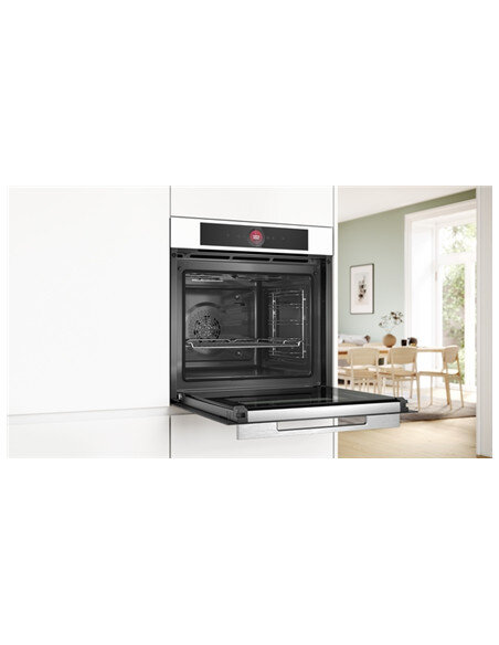 Bosch | Oven | HBG7721W1S | 71 L | Electric | Pyrolysis | Touch control | Height 59.5 cm | Width 59.4 cm | White