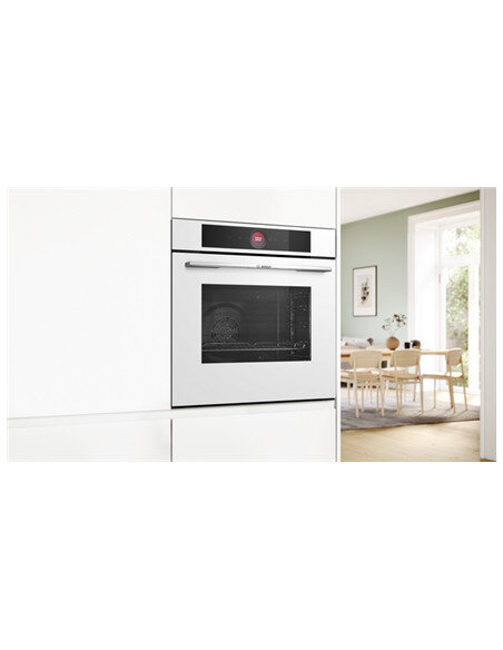 Bosch | Oven | HBG7721W1S | 71 L | Electric | Pyrolysis | Touch control | Height 59.5 cm | Width 59.4 cm | White