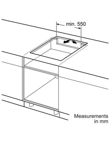 Bosch | Hob | PUE612BB1J | Induction | Number of burners/cooking zones 4 | Touch | Timer | White