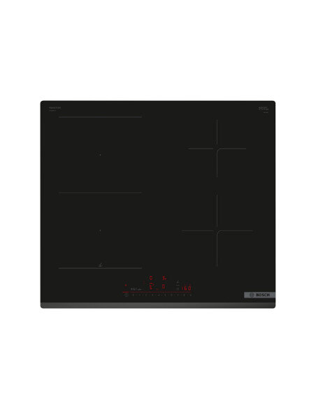Bosch | Hob | PVS63KHC1Z Series 6 | Induction | Number of burners/cooking zones 4 | Touch | Timer | Black