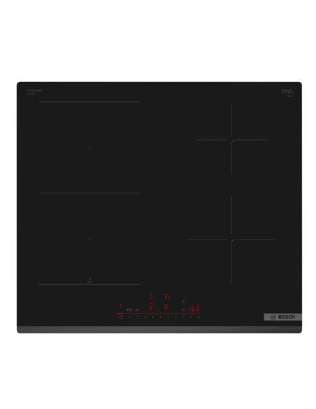Bosch | Hob | PVS63KHC1Z Series 6 | Induction | Number of burners/cooking zones 4 | Touch | Timer | Black