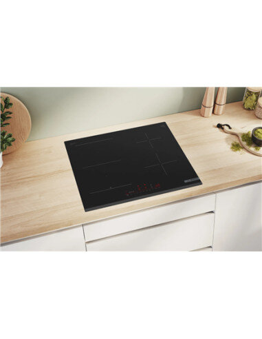 Bosch | Hob | PVS63KHC1Z Series 6 | Induction | Number of burners/cooking zones 4 | Touch | Timer | Black