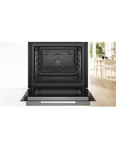 Bosch | Oven | HBG7721B1 | 71 L | Electric | Pyrolysis | Touch | Height 59.5 cm | Width 59.4 cm | Black