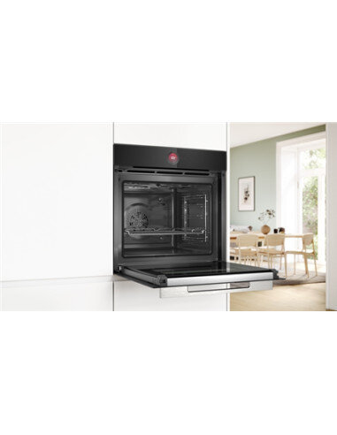 Bosch | Oven | HBG7721B1 | 71 L | Electric | Pyrolysis | Touch | Height 59.5 cm | Width 59.4 cm | Black