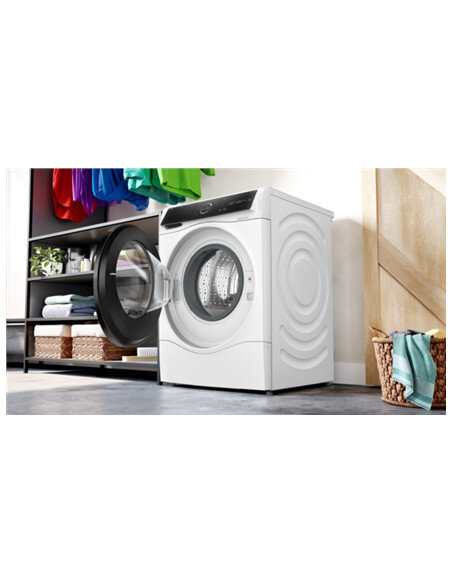 Bosch | Washing Machine with Dryer | WNC254A0SN | Energy efficiency class D | Front loading | Washing capacity 10.5 kg | 1400 RP