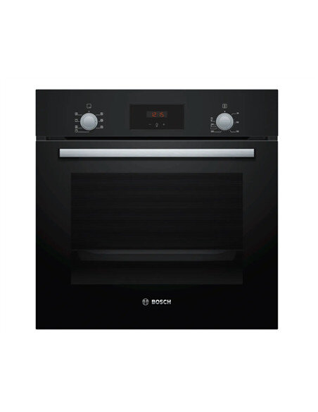 Bosch | Oven | HBF133BA0 | 66 L | Electric | EcoClean | Knobs | Height 59.5 cm | Width 59.4 cm | Black