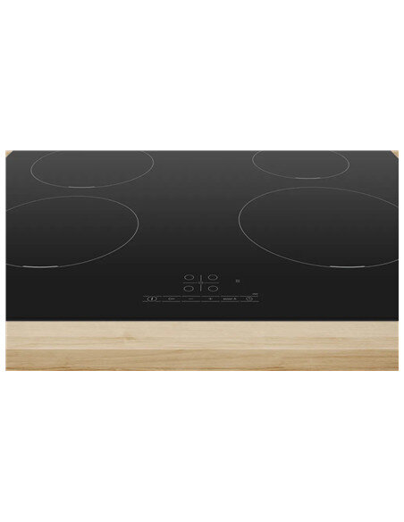 Bosch Hob | PIE611BB5E | Induction | Number of burners/cooking zones 4 | Touch | Timer | Black | Display