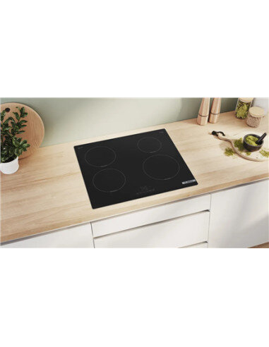 Bosch Hob | PIE611BB5E | Induction | Number of burners/cooking zones 4 | Touch | Timer | Black | Display