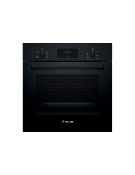 Bosch Oven | HBF133BA1 | 66 L | Electric | EcoClean | Knobs | Height 59.5 cm | Width 59.4 cm | Black