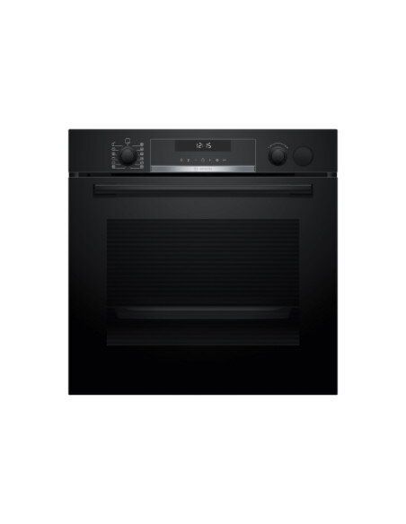 Bosch Oven | HRG578BB7 | 71 L | Electric | Pyrolysis | Knobs | Steam function | Height 59.5 cm | Width 59.4 cm | Black