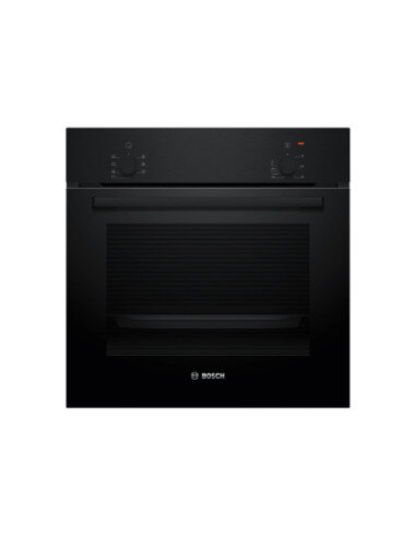 Bosch Oven | HBF010BA1 | 66 L | Electric | Manual | Knobs | Height 59.5 cm | Width 59.4 cm | Black
