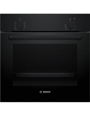 Bosch Oven | HBF010BA1 | 66 L | Electric | Manual | Knobs | Height 59.5 cm | Width 59.4 cm | Black