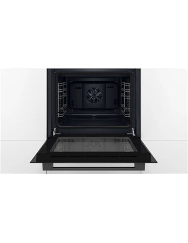 Bosch Oven | HBF010BA1 | 66 L | Electric | Manual | Knobs | Height 59.5 cm | Width 59.4 cm | Black
