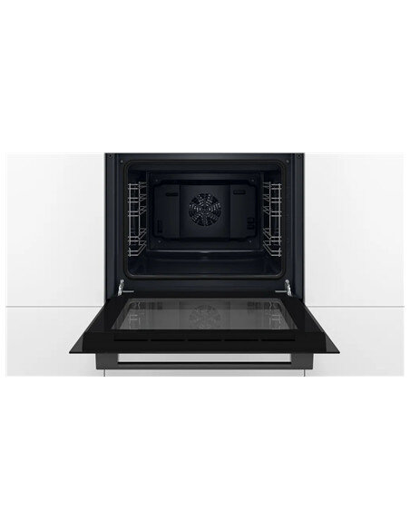 Bosch Oven | HBF010BA1 | 66 L | Electric | Manual | Knobs | Height 59.5 cm | Width 59.4 cm | Black
