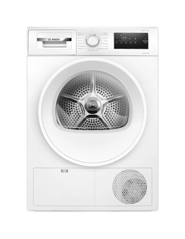 Bosch Dryer machine with heat pump | WTH85V0MSN | Energy efficiency class E | Front loading | 8 kg | LED | Depth 61 cm | White