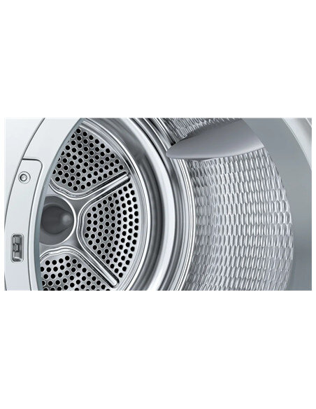 Bosch Dryer machine with heat pump | WTH85V0MSN | Energy efficiency class E | Front loading | 8 kg | LED | Depth 61 cm | White