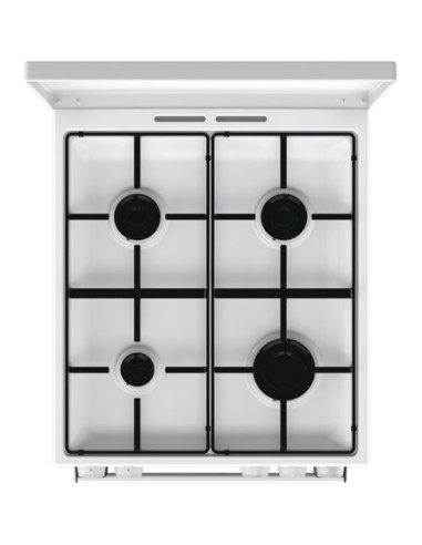Gorenje Cooker | GG5A14WJ | Hob type Gas | Oven type Gas | White | Width 50 cm | Depth 59.4 cm | 70 L