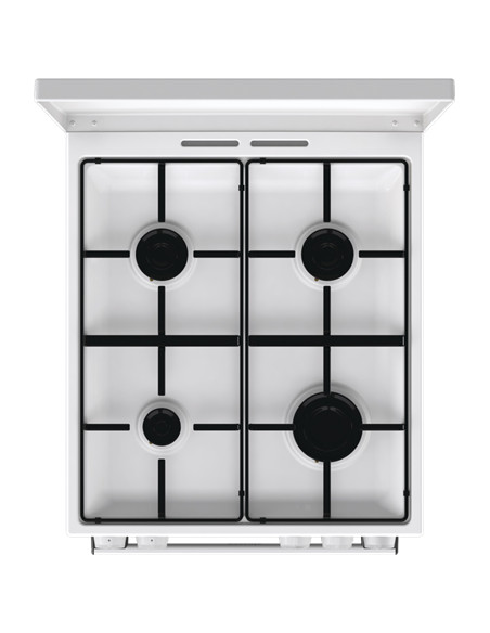 Gorenje Cooker | GG5A14WJ | Hob type Gas | Oven type Gas | White | Width 50 cm | Depth 59.4 cm | 70 L