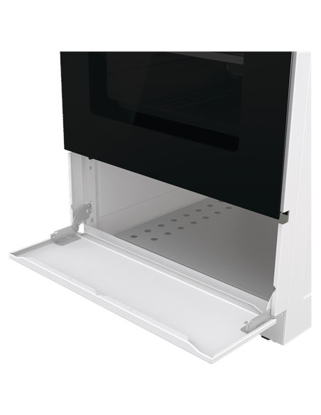 Gorenje Cooker | GG5A14WJ | Hob type Gas | Oven type Gas | White | Width 50 cm | Depth 59.4 cm | 70 L
