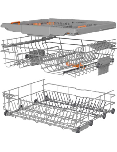 Gorenje Dishwasher | GV16D5 | Built-in | Width 59.8 cm | Number of place settings 16 | Number of programs 6 | Energy efficiency 