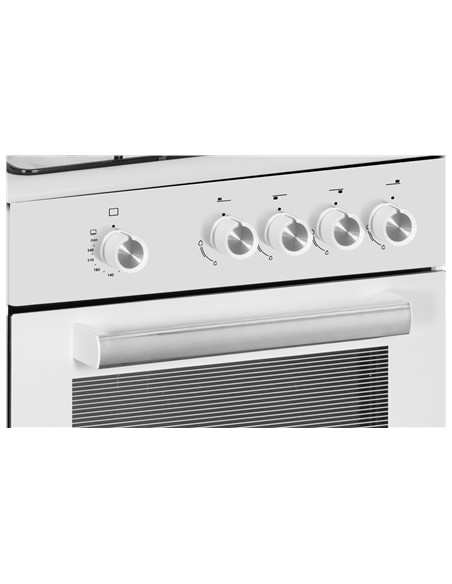 Simfer | Cooker | 4401SGRBB | Hob type Gas | Oven type Gas | White | Width 50 cm | Depth 55 cm | 49 L
