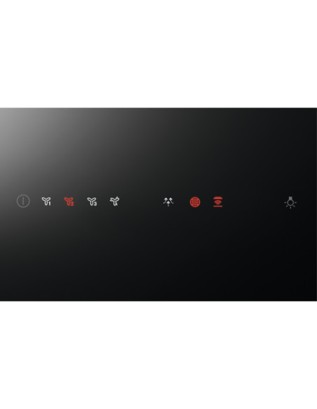 Juodos spalvos mišri kaitlentė AEG HDB64623NB