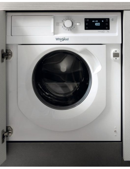 Įmontuojama skalbimo mašina Whirlpool BI WMWG 71483E EU N