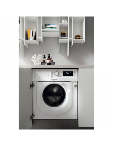 Įmontuojama skalbimo mašina Whirlpool BI WMWG 71483E EU N