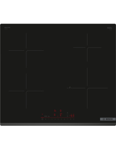 Bosch | Hob | PIE63KHC1Z | Induction | Number of burners/cooking zones 4 | Touch | Timer | Black