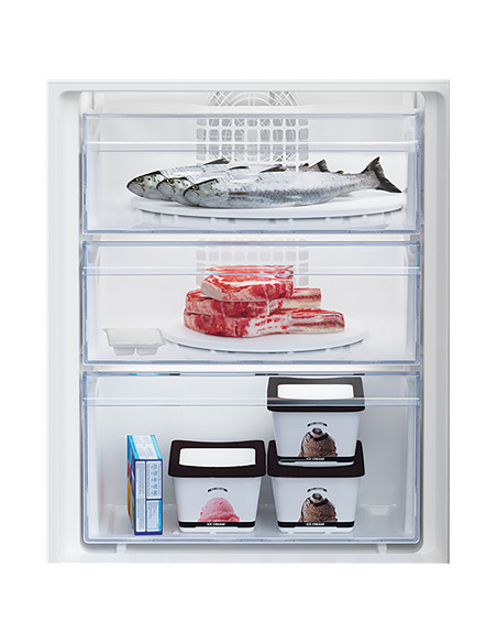 BEKO Refrigerator | BCHA275K41SN | Energy efficiency class E | Built-in | Combi | Height 177.5 cm | No Frost system | Fridge net