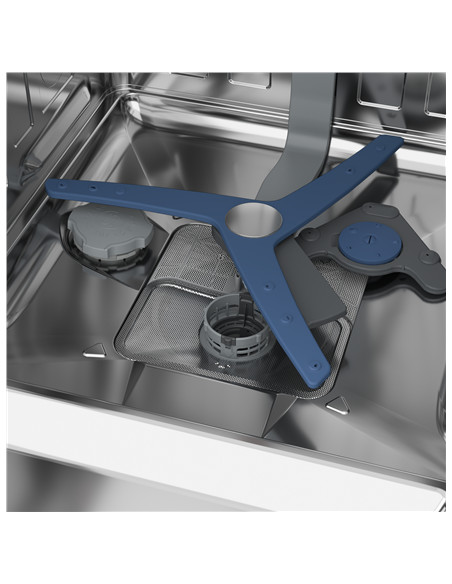 BEKO Dishwasher | DEN48530X | Freestanding | Width 60 cm | Number of place settings 15 | Number of programs 8 | Energy efficienc