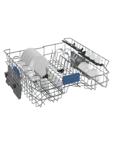 BEKO Dishwasher | DEN48530X | Freestanding | Width 60 cm | Number of place settings 15 | Number of programs 8 | Energy efficienc