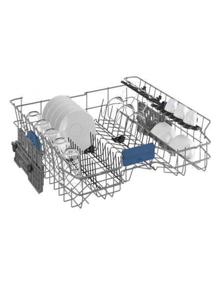 BEKO Dishwasher | DEN48530X | Freestanding | Width 60 cm | Number of place settings 15 | Number of programs 8 | Energy efficienc