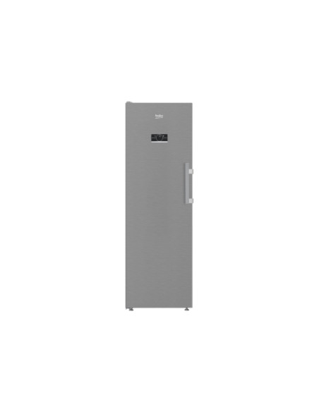 BEKO Freezer | B5RMFNE314X | Energy efficiency class E | Upright | Free standing | Height 186.5 cm | Total net capacity 286 L | 