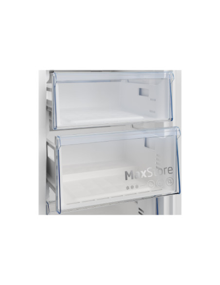 BEKO Freezer | B5RMFNE314X | Energy efficiency class E | Upright | Free standing | Height 186.5 cm | Total net capacity 286 L | 