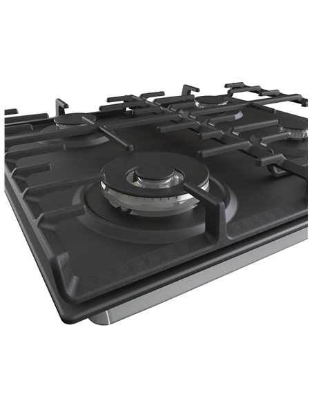 Gorenje | Hob | GW642AB | Gas | Number of burners/cooking zones 4 | Rotary knobs | Black