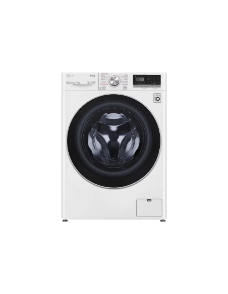 LG | Washing Machine With Dryer | F2DV5S7S1E | Energy efficiency class D | Front loading | Washing capacity 7 kg | 1200 RPM | De