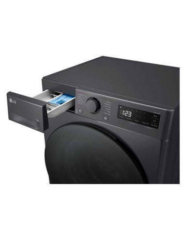 LG | Washing Machine | F2WR508S2M | Energy efficiency class A | Front loading | Washing capacity 8 kg | 1200 RPM | Depth 48 cm |