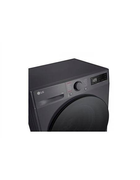 LG | Washing Machine | F2WR508S2M | Energy efficiency class A | Front loading | Washing capacity 8 kg | 1200 RPM | Depth 48 cm |
