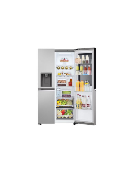LG Refrigerator | GSGV81PYLL | Energy efficiency class E | Free standing | Side by side | Height 179 cm | Fridge net capacity 41