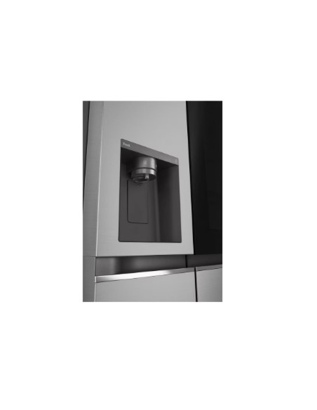 LG Refrigerator | GSGV81PYLL | Energy efficiency class E | Free standing | Side by side | Height 179 cm | Fridge net capacity 41