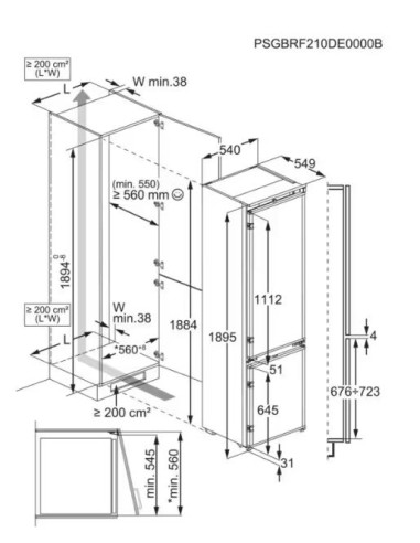 Šaldytuvas ELECTROLUX ENT6MD19S3