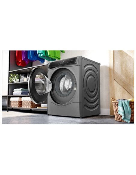Bosch | Washing Machine | WNC254ARSN | Energy efficiency class A/D | Front loading | Washing capacity 10.5 kg | 1400 RPM | Depth